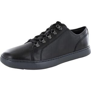 FitFlop Christophe Skandi Leather Sneaker Low Top Slip Resistant All Black 11